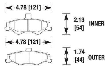 Carbotech CT750 Pads - 98-02 Camaro & Firebird